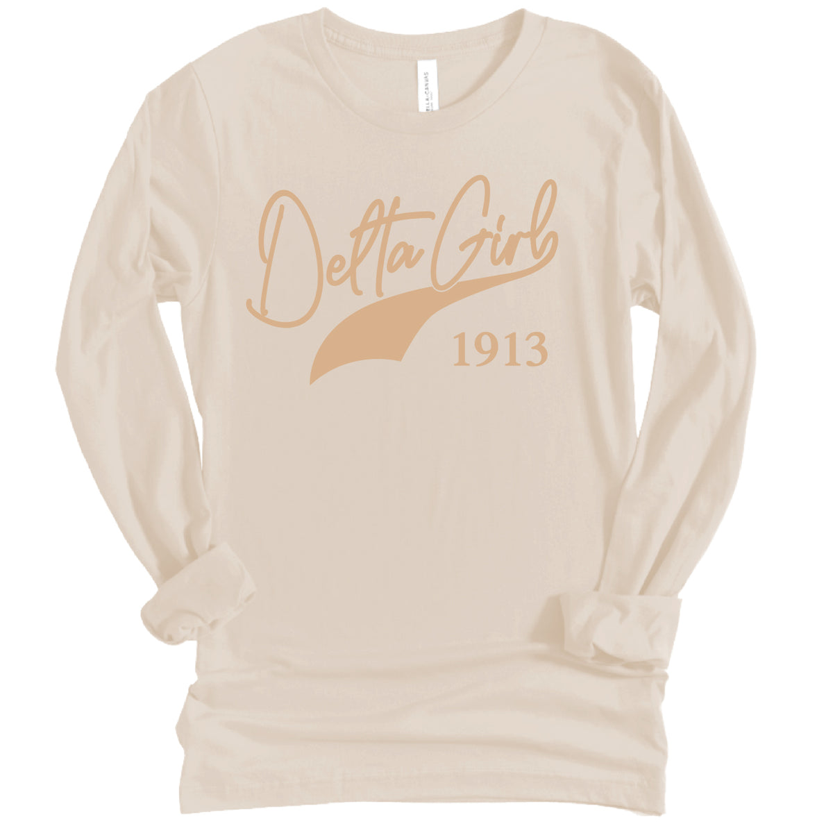 Long Sleeve Delta Girl Banner TShirt – needthattee