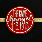 The Game Changed Lapel Pin