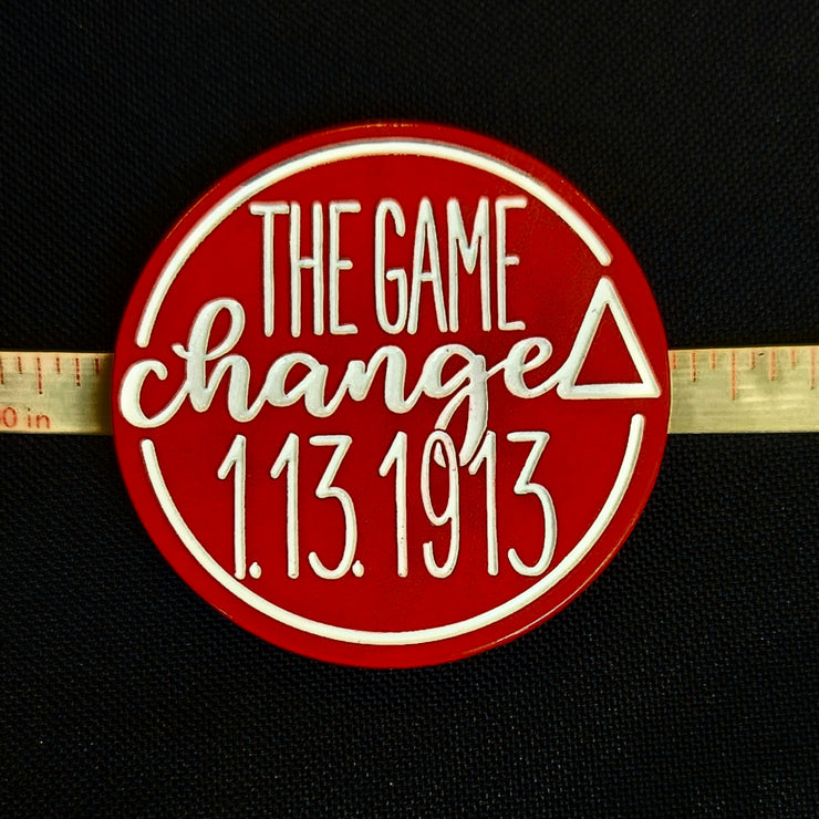 The Game Changed Lapel Pin
