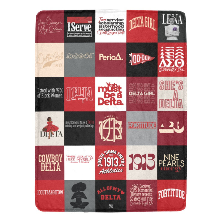 2025 Faux Quilt Fleece Blanket