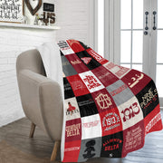 2025 Faux Quilt Fleece Blanket
