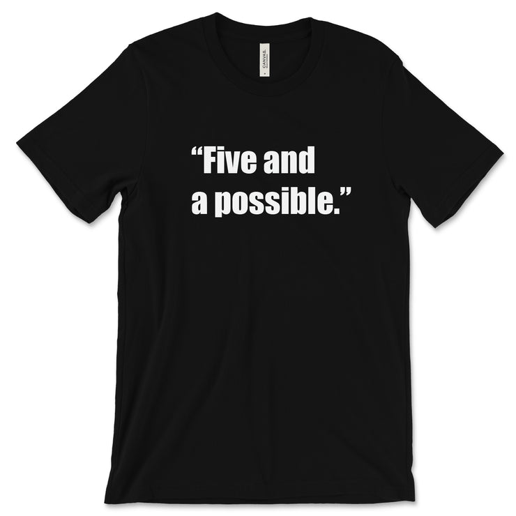 Short Sleeve 5 and Pos Mens Tee