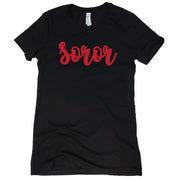 Short Sleeve BScript Soror Tee