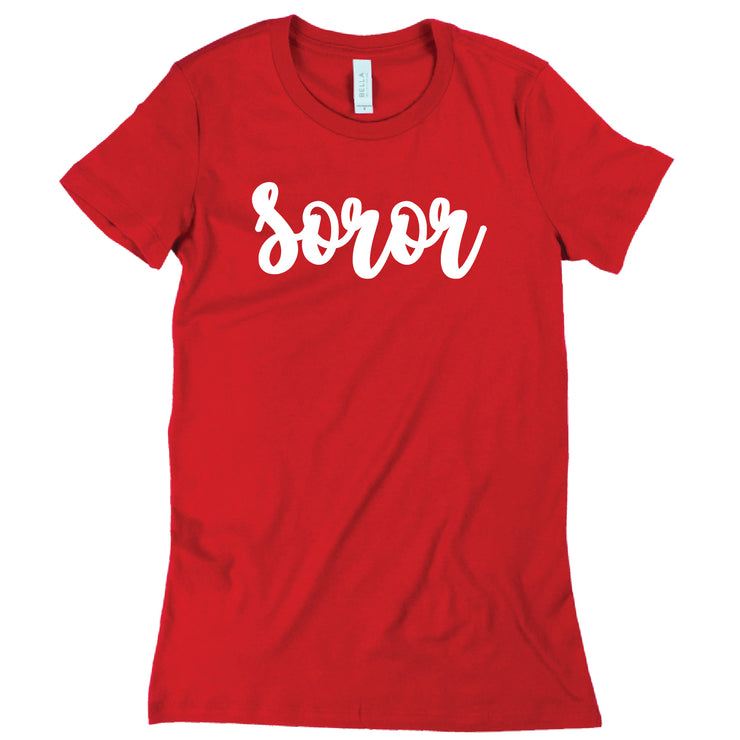 Short Sleeve BScript Soror Tee