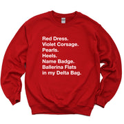 Ballerina Flats Classic Sweatshirt