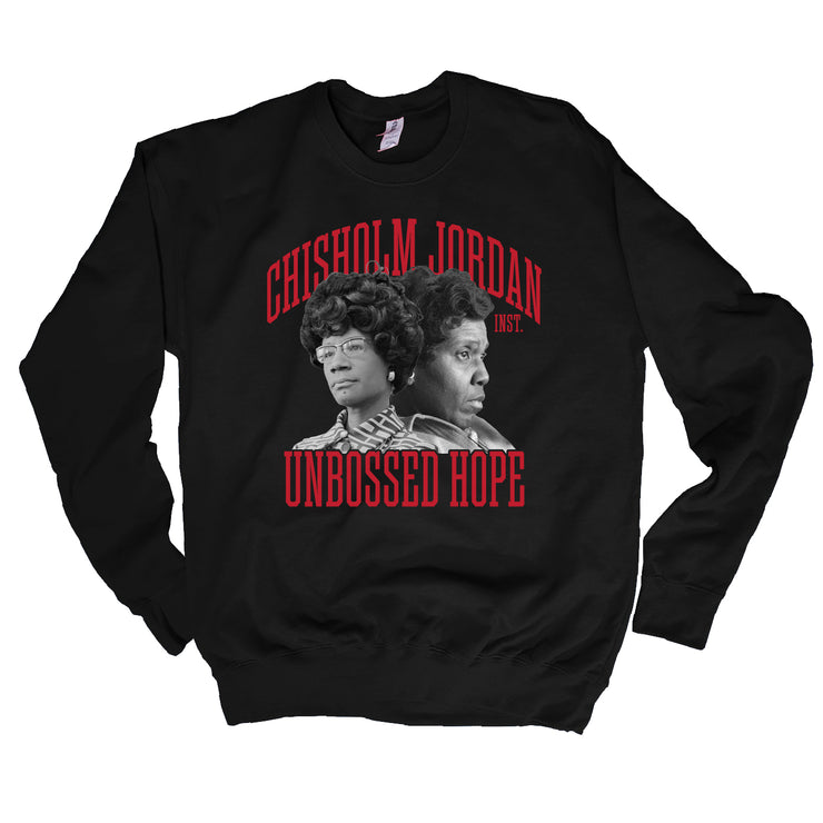 Custom CJI Unbossed Hope D4WiA Fundraiser Classic Sweatshirt