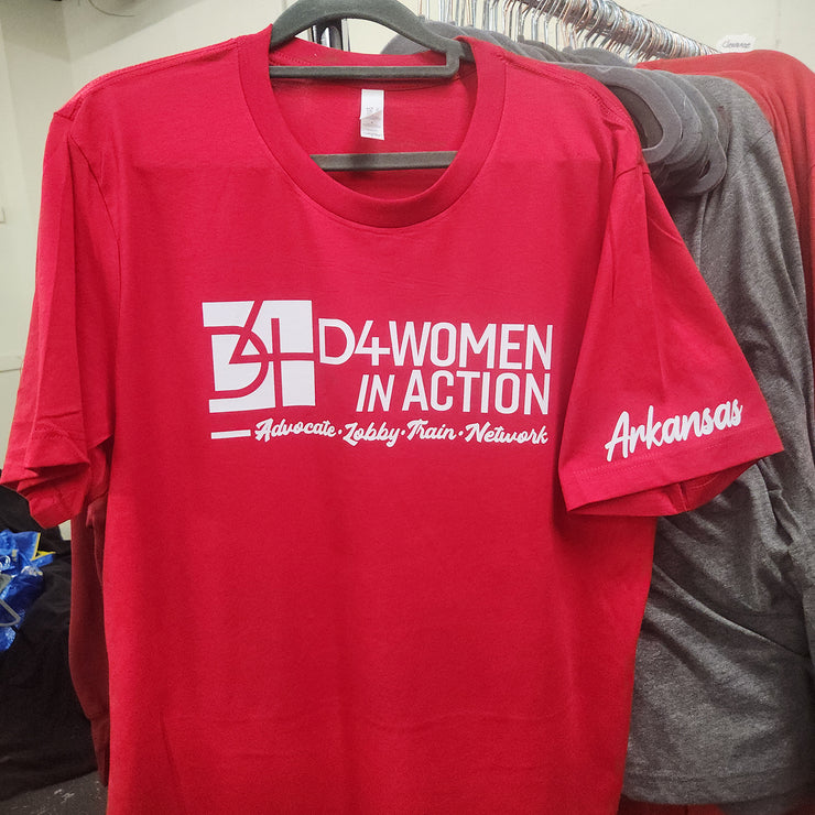 Custom Short Sleeve D4WiA Customizable Logo Fundraiser Tee