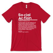 Short Sleeve D9 Social Action Definition Tee