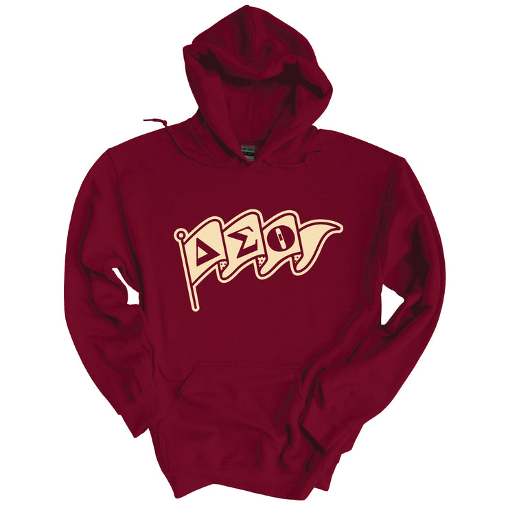 DST Flag Fleece Kanga Hoodie
