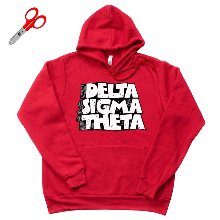 Delta School House Rock Fleece Kanga Hoodie