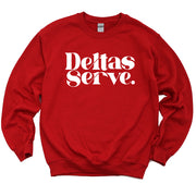 Deltas Serve Classic Sweatshirt