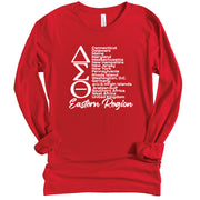 Long Sleeve Eastern Region TShirt