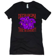 Short Sleeve Framed DST African Violet Tee