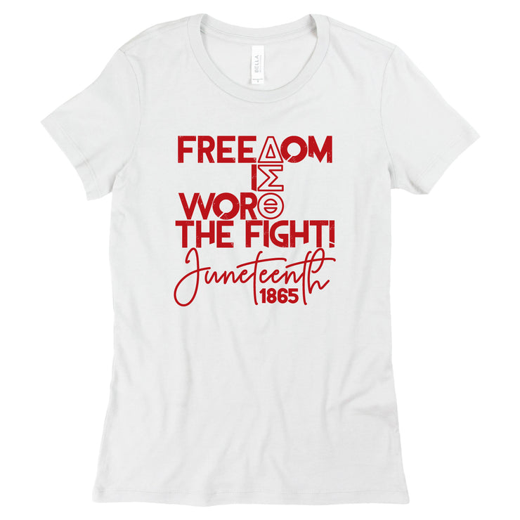 Short Sleeve J19 Freedom is Worth the Fight Tee