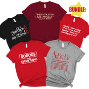 Short Sleeve I Soror Tee Bundle