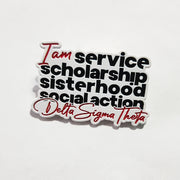 I am Service Lapel Pin