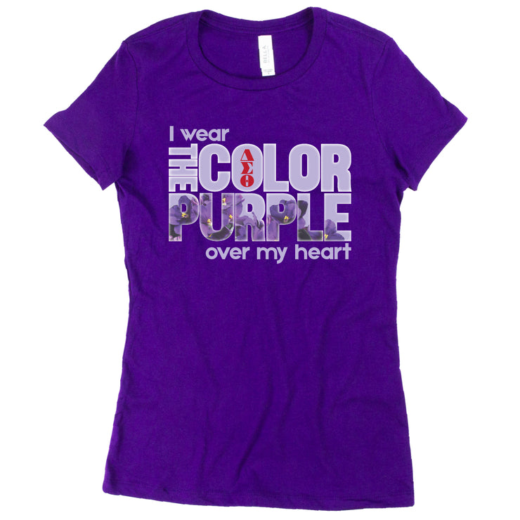 Short Sleeve I Wear the Color Purple Tee