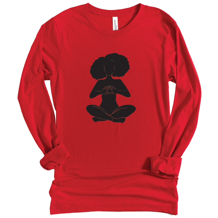 Long Sleeve Afro Silo Delta TShirt