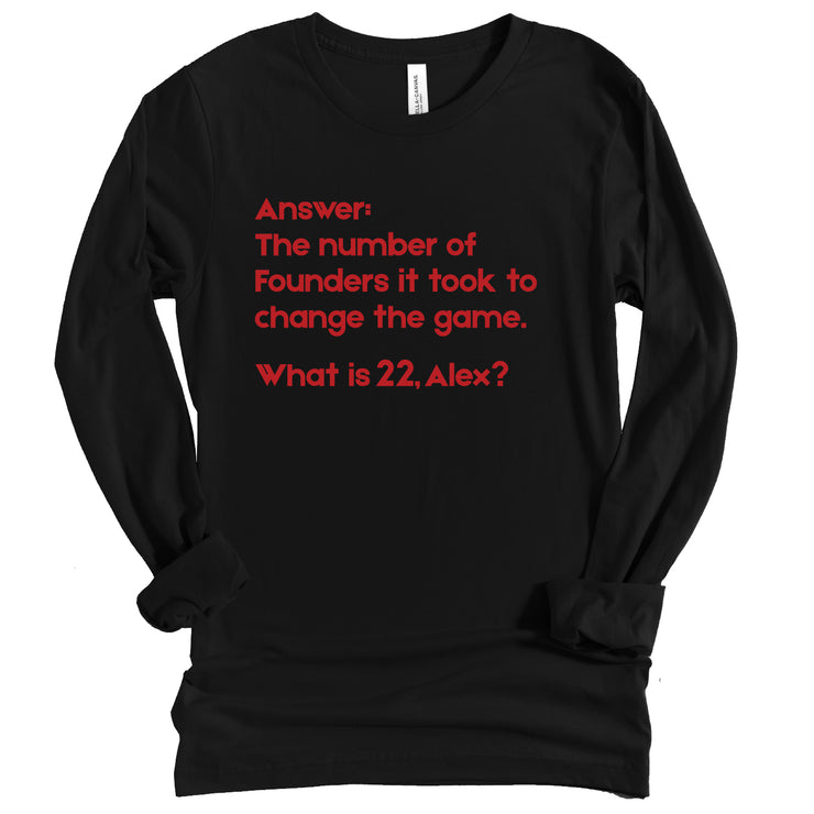Long Sleeve Delta Jeopardy Tshirt