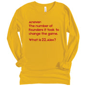 Long Sleeve Delta Jeopardy Tshirt