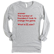Long Sleeve Delta Jeopardy Tshirt