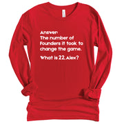 Long Sleeve Delta Jeopardy Tshirt