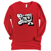 Long Sleeve Oo-oop My Sorors Tshirt
