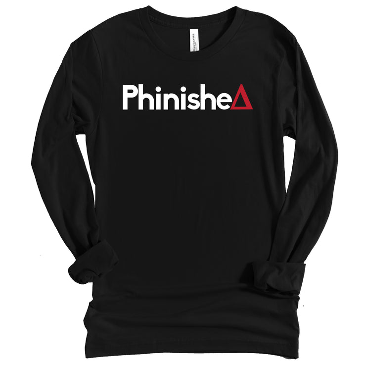 Long Sleeve Symbol Phinished Tshirt