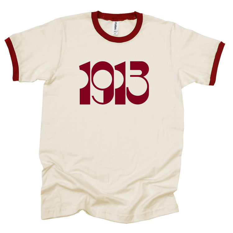 Short Sleeve Retro 1913 Ringer Tshirt – needthattee