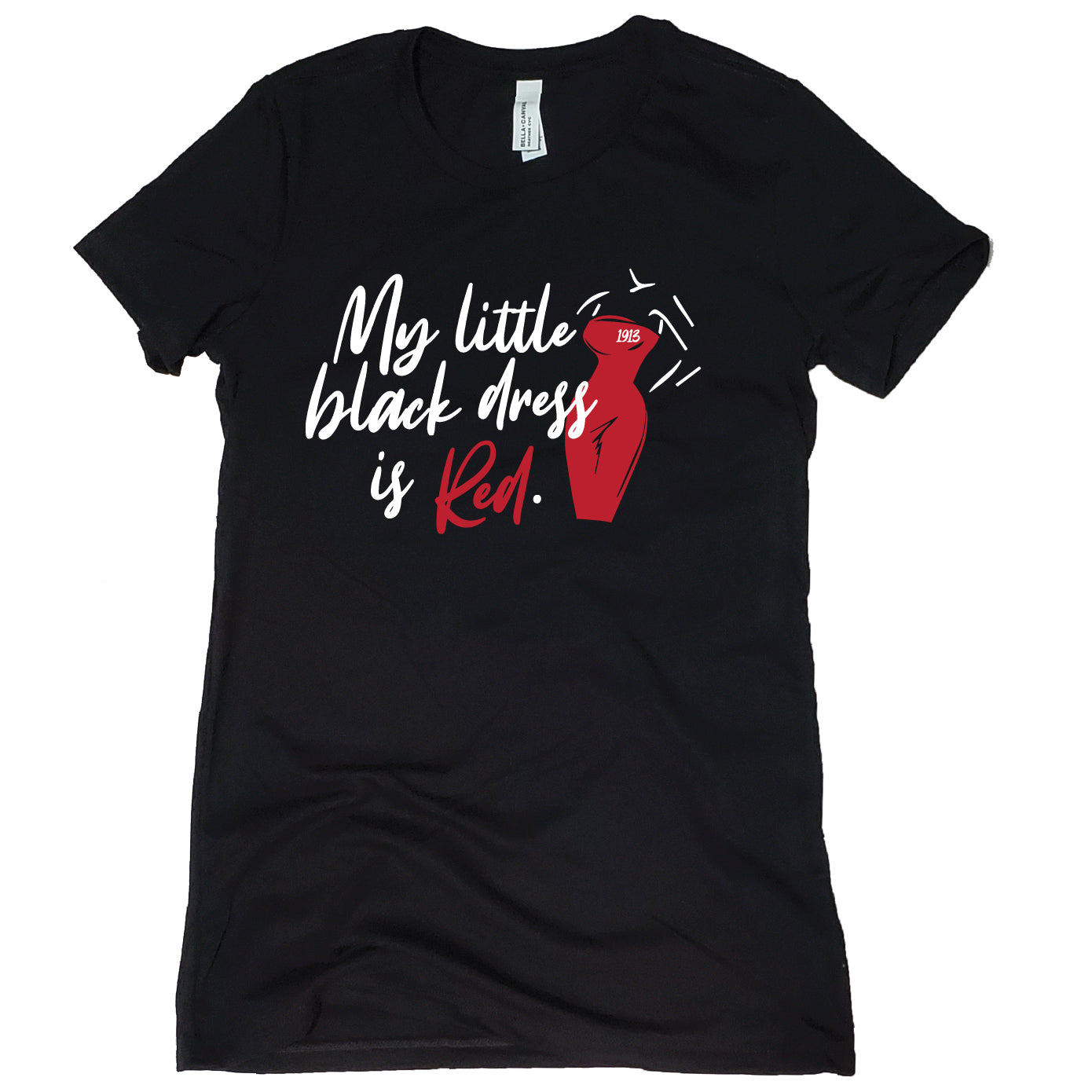Short Sleeve Little Black Dress Tee Sunset – needthattee