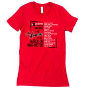 Custom Short Sleeve D4WiA Women of the March on Washington Tee