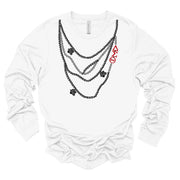 Long Sleeve Necklace TShirt