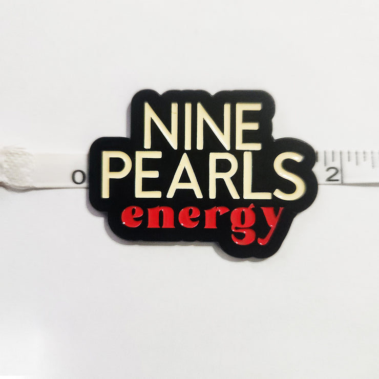 Nine Pearls Energy Lapel Pin