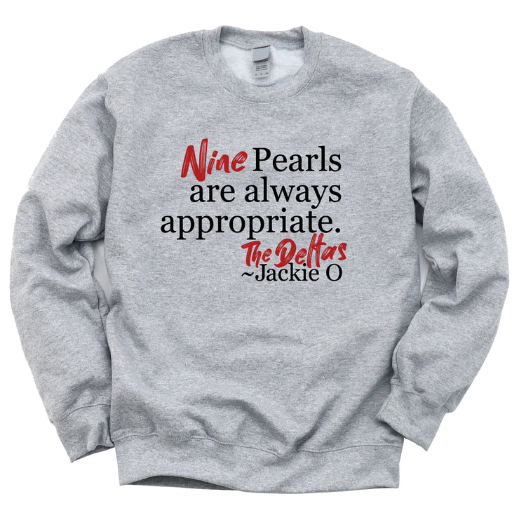 Nine Pearls Always Classic Sweatshirt