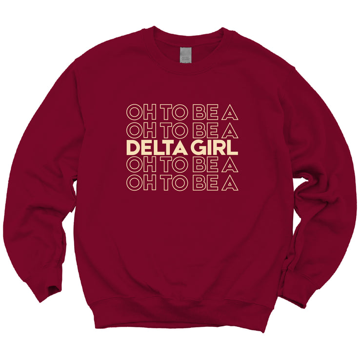 Oh To Be Repeat Classic Sweatshirt