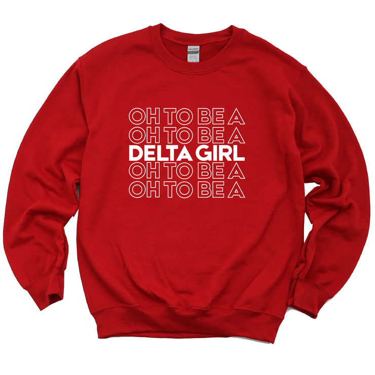 Oh To Be Repeat Classic Sweatshirt