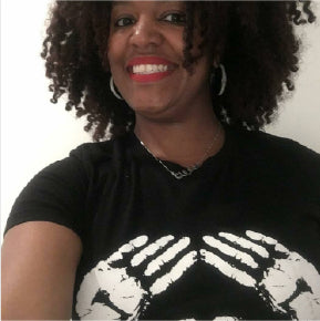 Etsy Short Sleeve White Pyramid Hands Tee