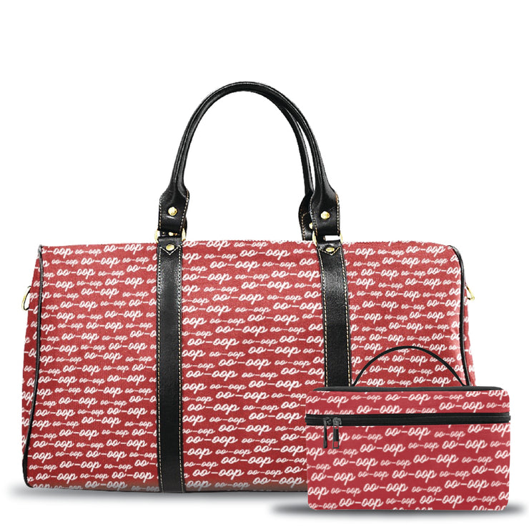 Red Oo-oop Large Duffel Bag Set