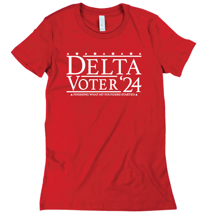 Short Sleeve Delta Voter Tee