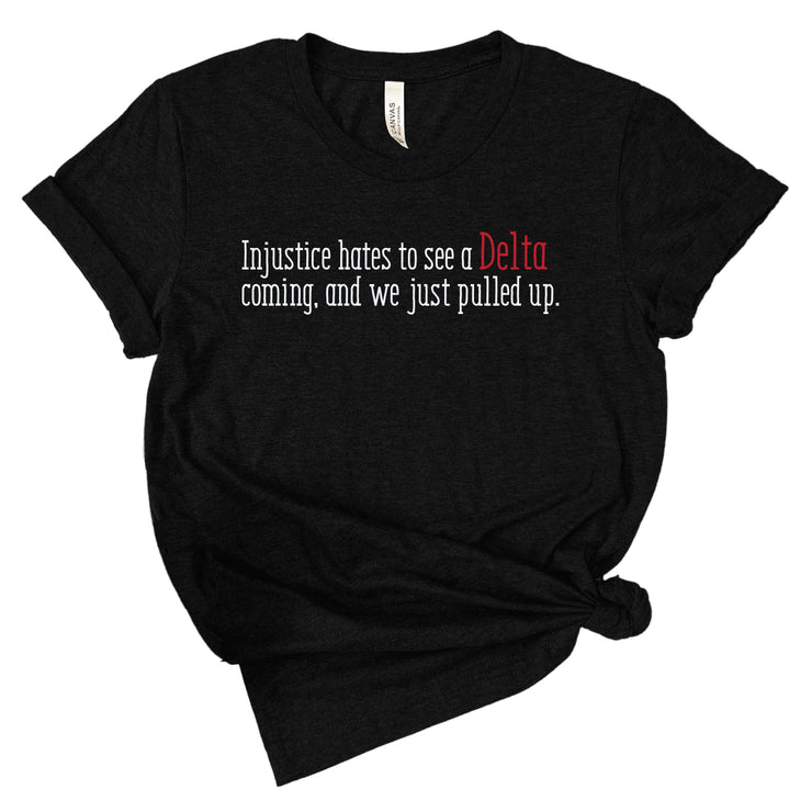 Short Sleeve Injustice Hates Tee