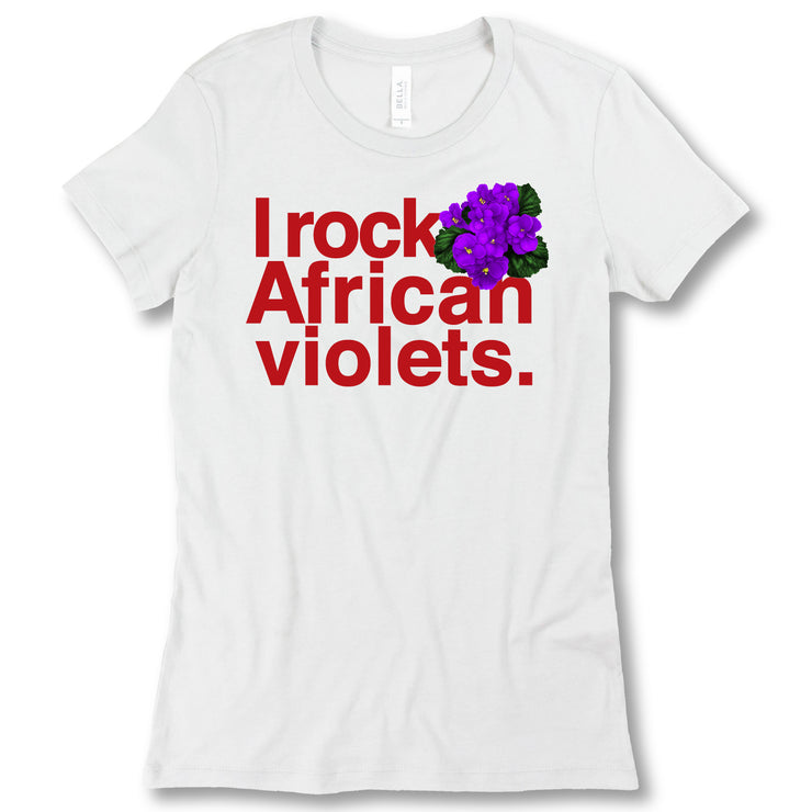 Short Sleeve I Rock African Violets II Tee