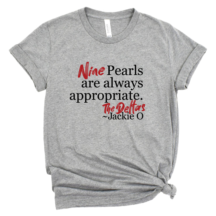 Short Sleeve Nine Pearls Always Tee
