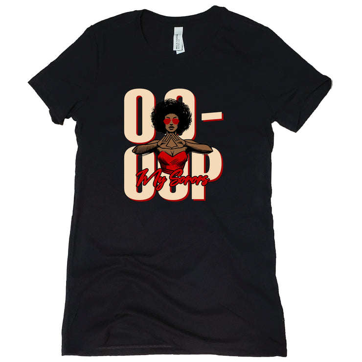 Short OO-OOP Stacked Tee