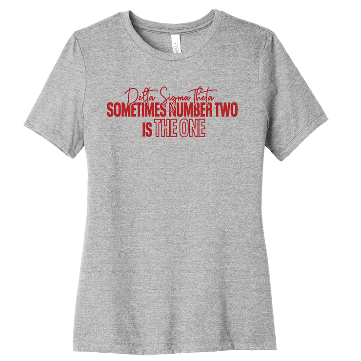 Short Sleeve Sometimes Number Two Tee