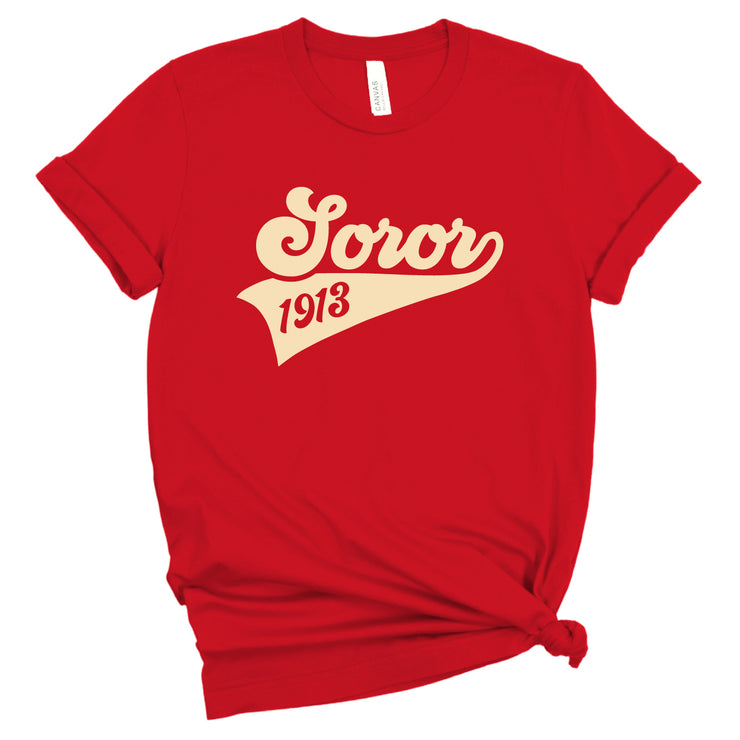 Short Sleeve Banner Tee Duo
