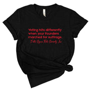 Short Sleeve Voting Suffrage Tee