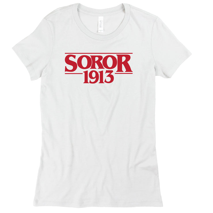 Short Sleeve ST Soror 1913 Tee Sunset