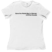 Custom Short Sleeve Proverb D4WiA Fundraiser Tee