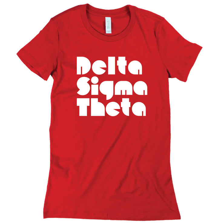 Short Sleeve Shape Delta Sigma Theta Tee