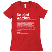 Short Sleeve Social Action Definition Tee
